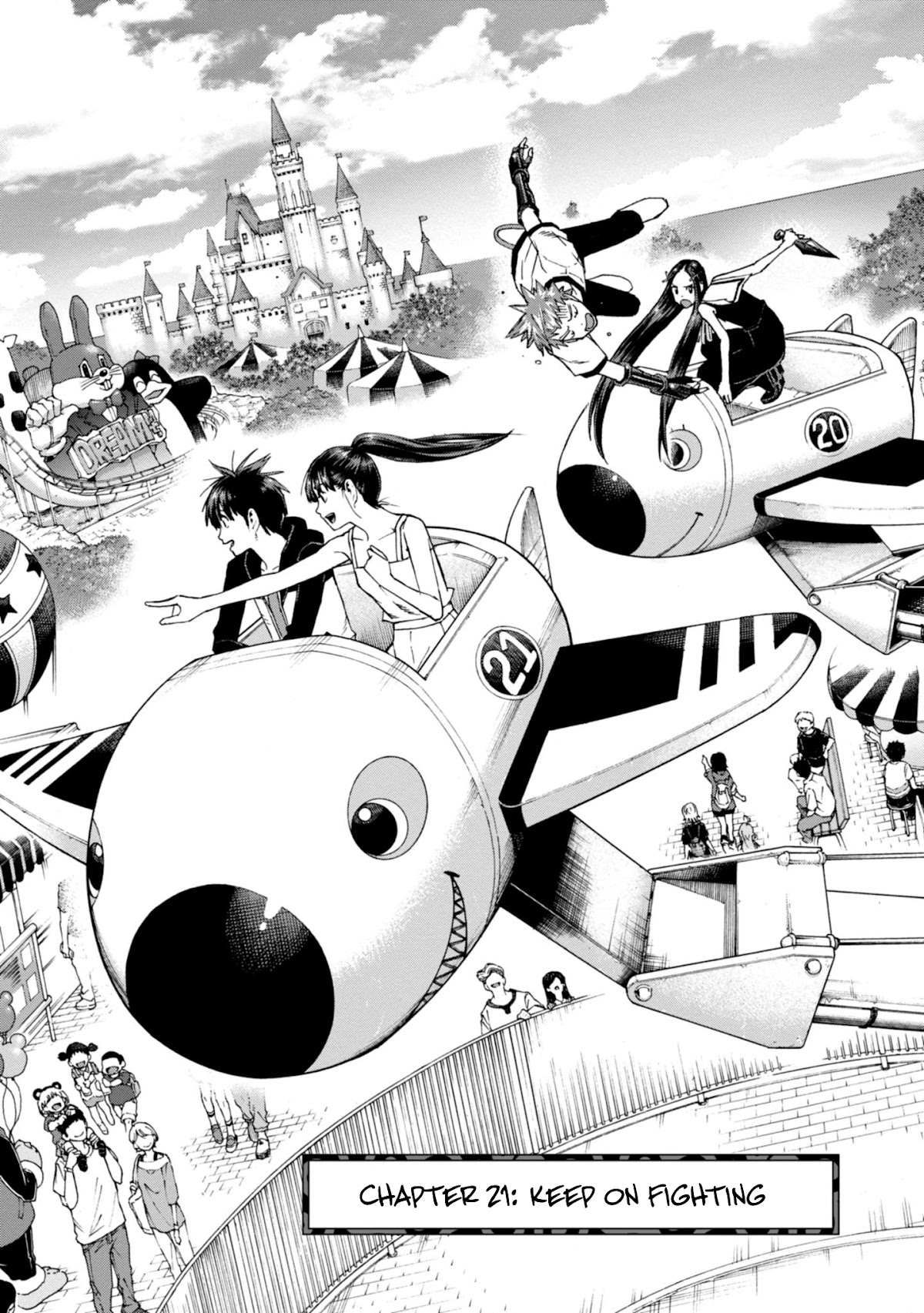 Shinobuna! Chiyo-chan Chapter 21 page 1 - Chapter 21: Keep on Fighting