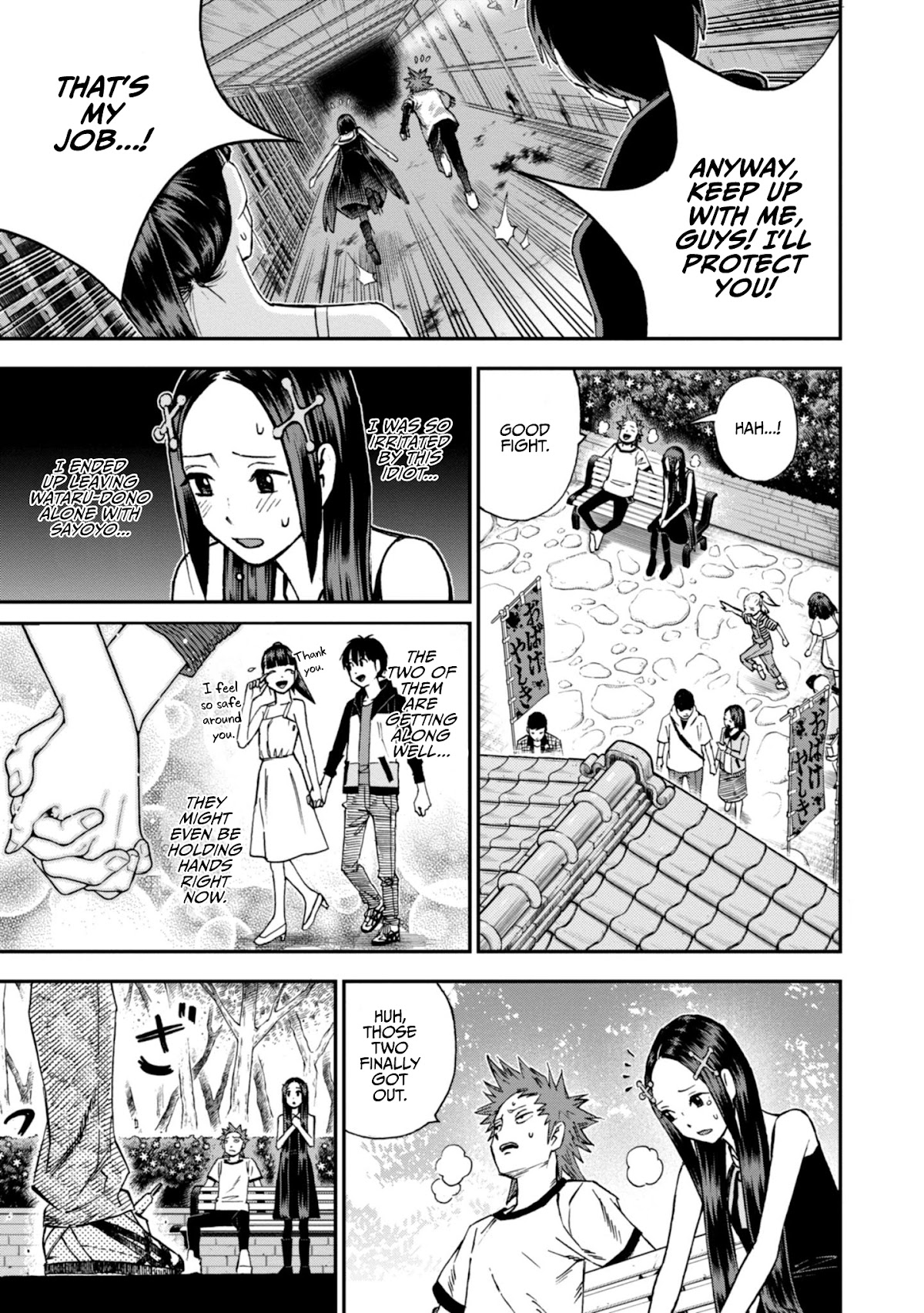 Shinobuna! Chiyo-chan Chapter 21 page 7 - Chapter 21: Keep on Fighting