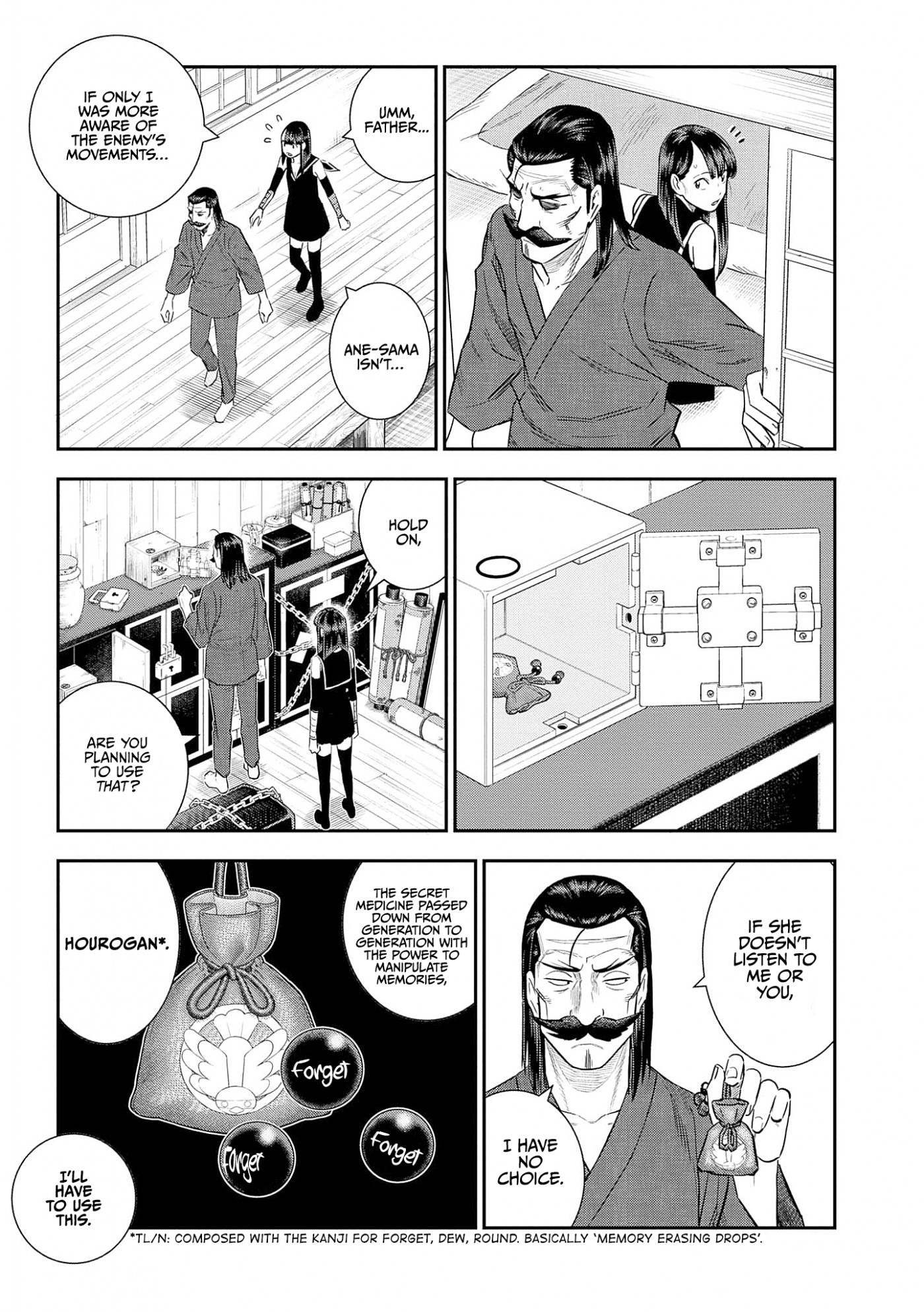 Shinobuna! Chiyo-chan Chapter 23 page 3 - Chapter 23: For Family's Sake