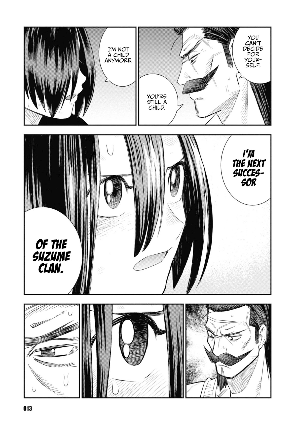 Shinobuna! Chiyo-chan Chapter 24 page 14 - Chapter 24: Determination