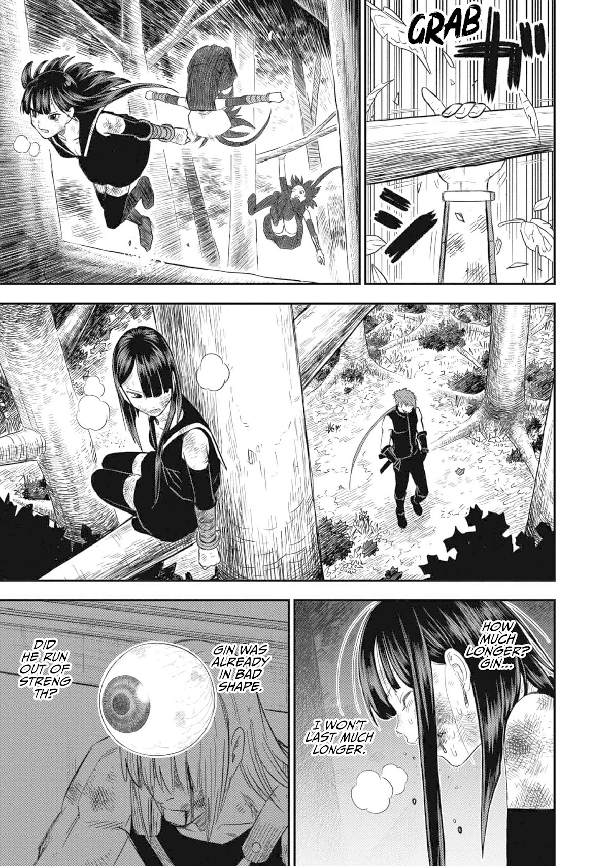 Shinobuna! Chiyo-chan Chapter 25 page 11 - Chapter 25: Clash!