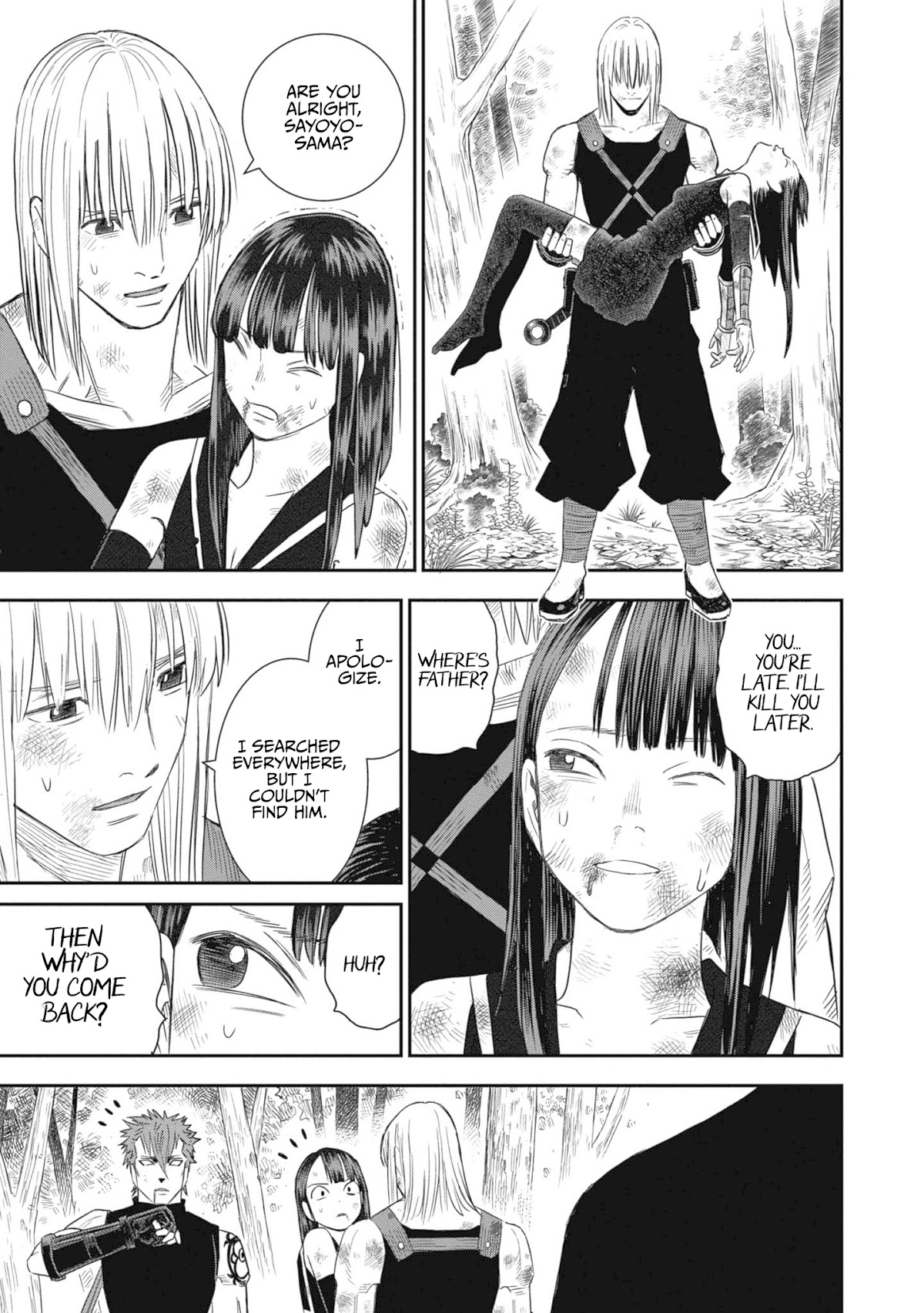 Shinobuna! Chiyo-chan Chapter 25 page 17 - Chapter 25: Clash!