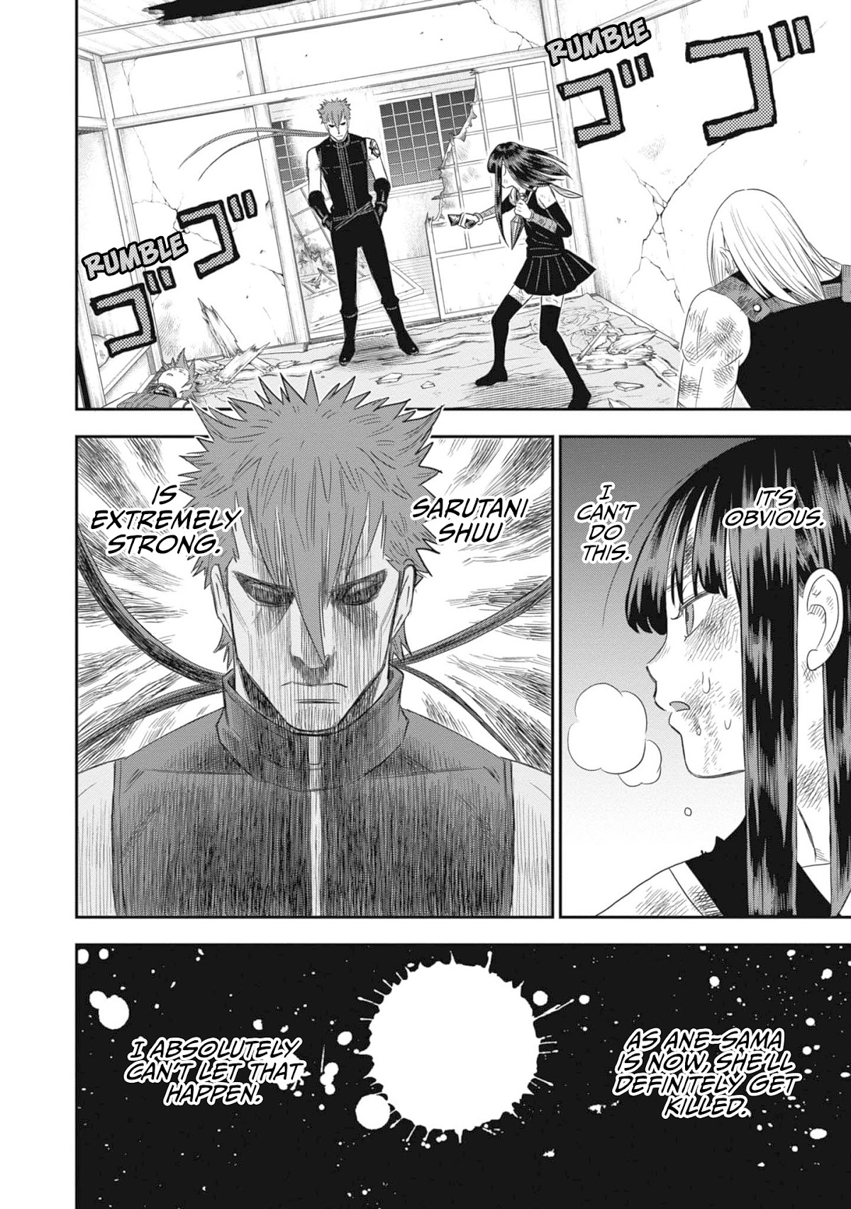 Shinobuna! Chiyo-chan Chapter 25 page 4 - Chapter 25: Clash!