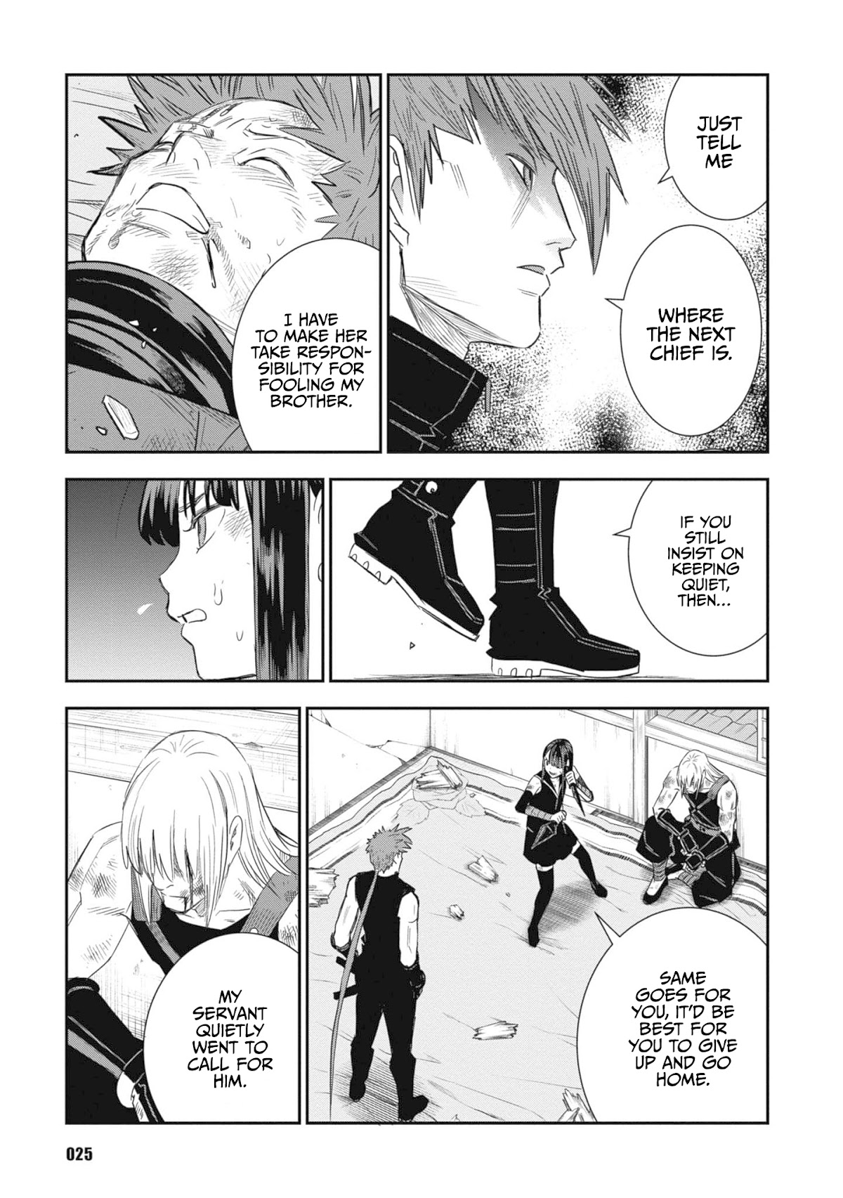 Shinobuna! Chiyo-chan Chapter 25 page 5 - Chapter 25: Clash!
