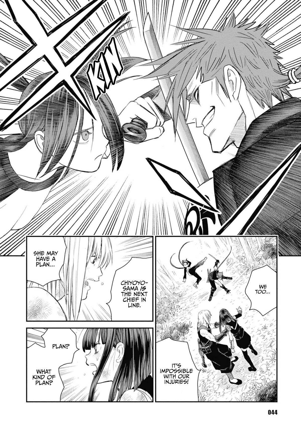 Shinobuna! Chiyo-chan Chapter 26 page 4 - Chapter 26: Farewell