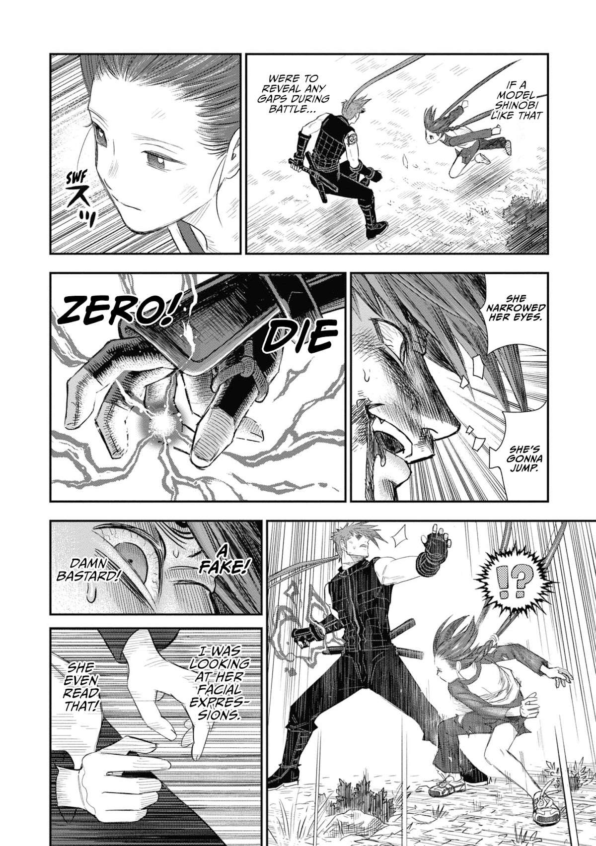 Shinobuna! Chiyo-chan Chapter 27 page 12 - Chapter 27: Mysterious Face
