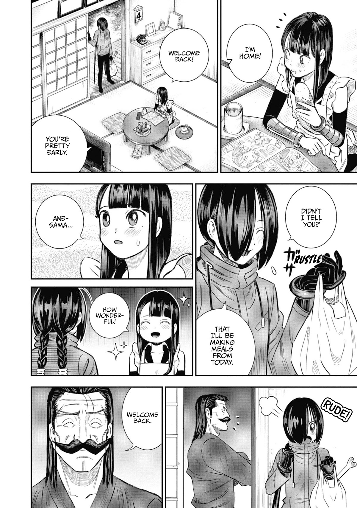 Shinobuna! Chiyo-chan Chapter 28 page 4 - Chapter 28: Like A Merry-Go-Round