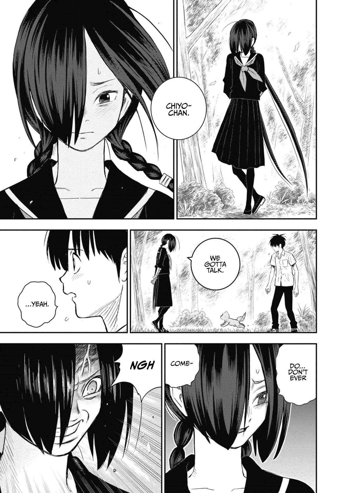 Shinobuna! Chiyo-chan Chapter 30 page 11 - Chapter 30: The Moon Is Beautiful, Isn't It?