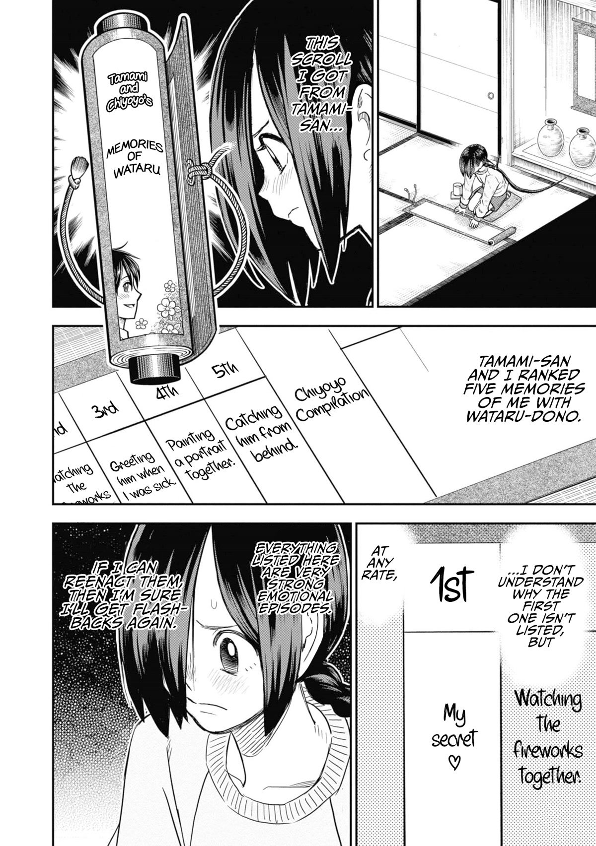 Shinobuna! Chiyo-chan Chapter 30 page 2 - Chapter 30: The Moon Is Beautiful, Isn't It?