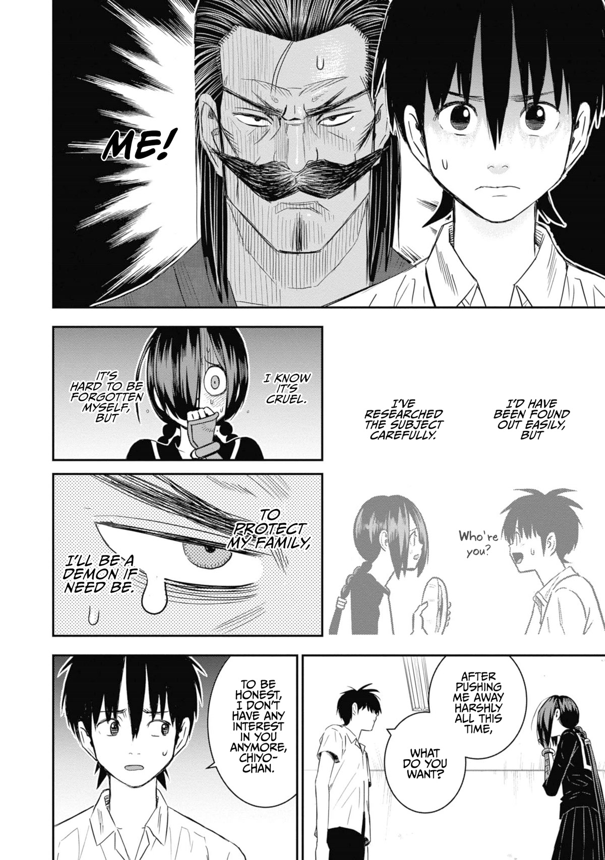 Shinobuna! Chiyo-chan Chapter 30 page 8 - Chapter 30: The Moon Is Beautiful, Isn't It?