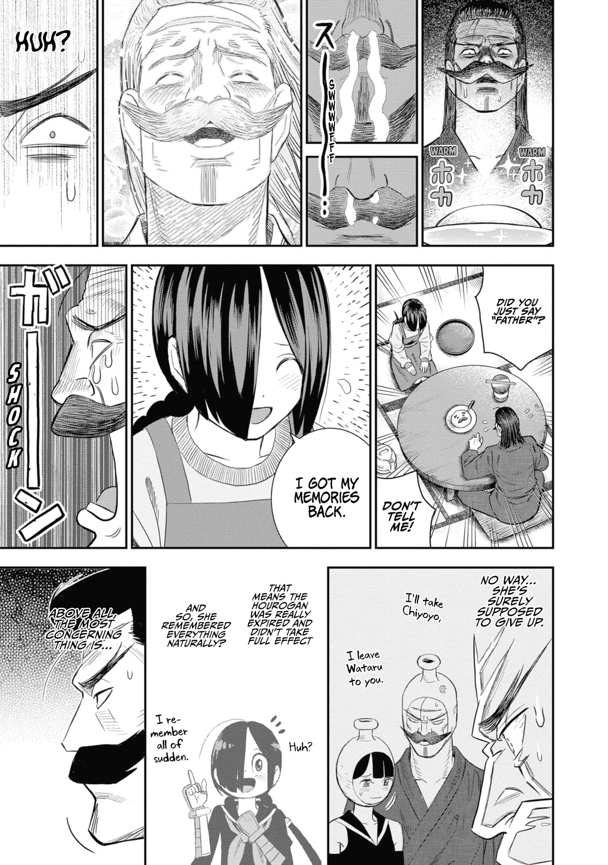 Shinobuna! Chiyo-chan Chapter 31 page 3 - Chapter 31: Bivanon Rock [END]