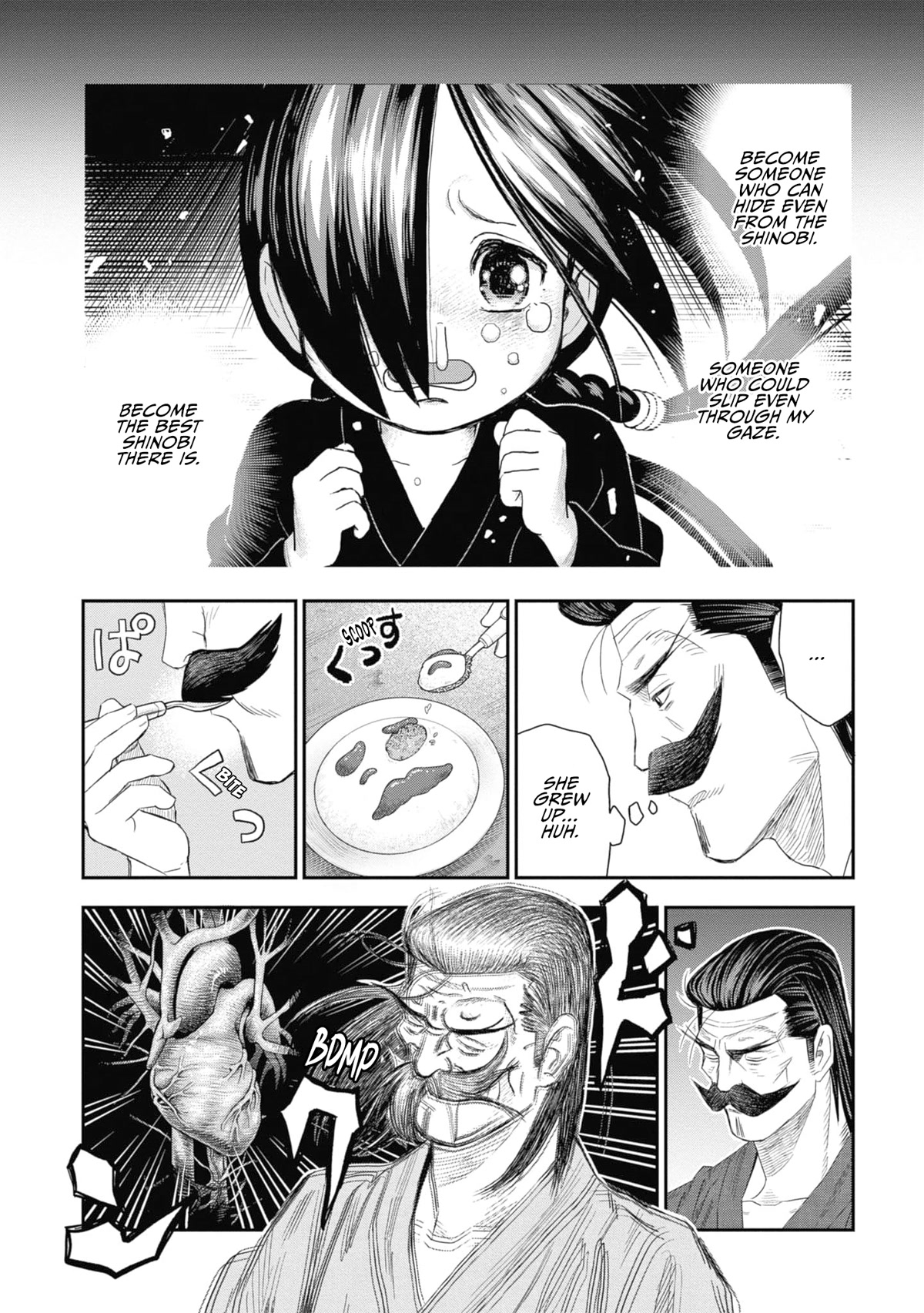 Shinobuna! Chiyo-chan Chapter 31 page 6 - Chapter 31: Bivanon Rock [END]