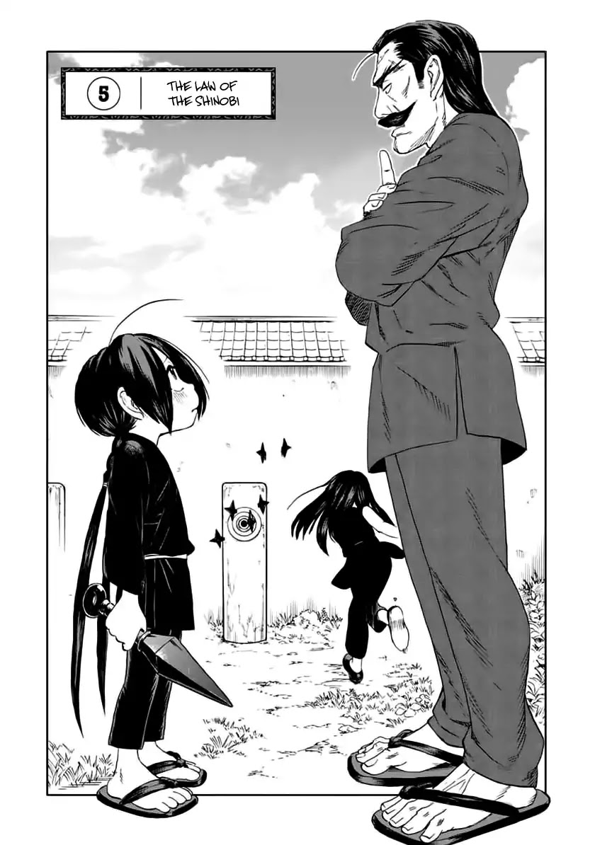 Shinobuna! Chiyo-chan Chapter 5 page 1 - Chapter 5: The Law of the Shinobi