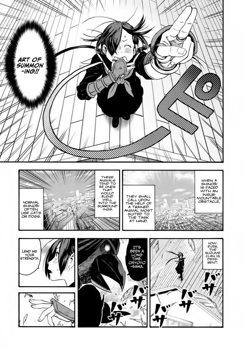 Shinobuna! Chiyo-chan Chapter 6 page 7 - Chapter 6: The Shinobi Art of Communicating