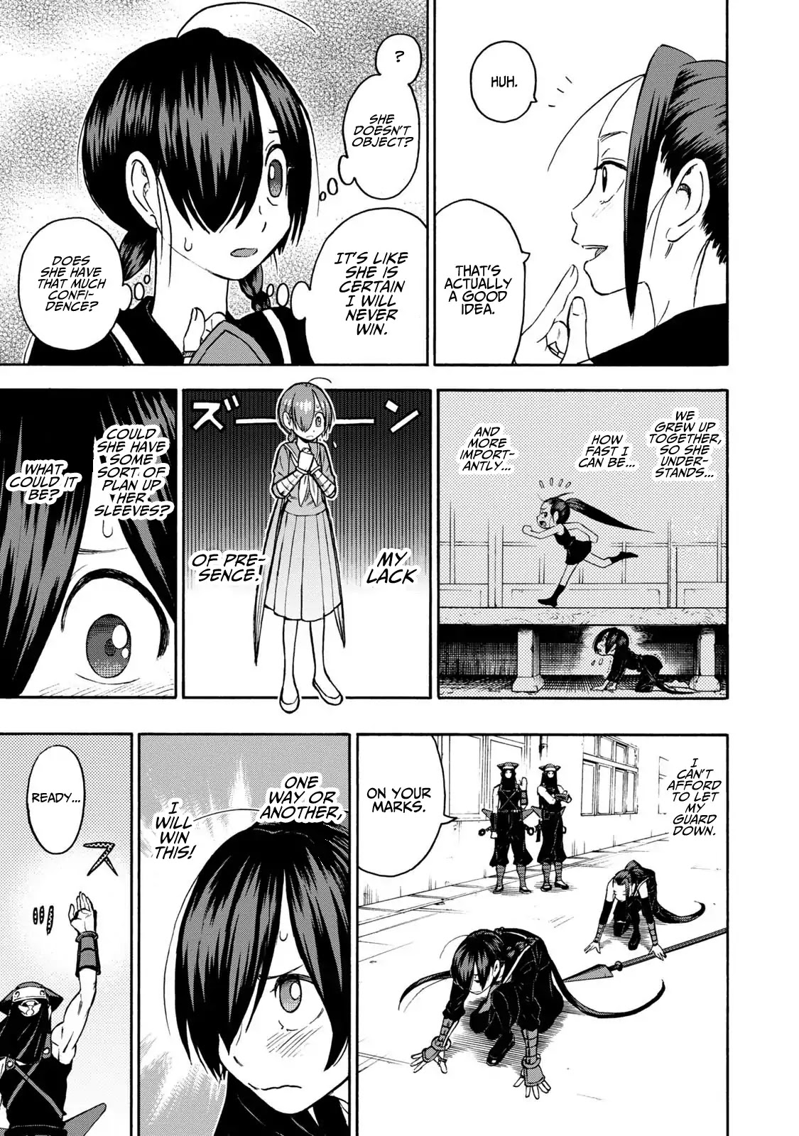 Shinobuna! Chiyo-chan Chapter 9 page 7 - Chapter 9: The Game of Tag (1)