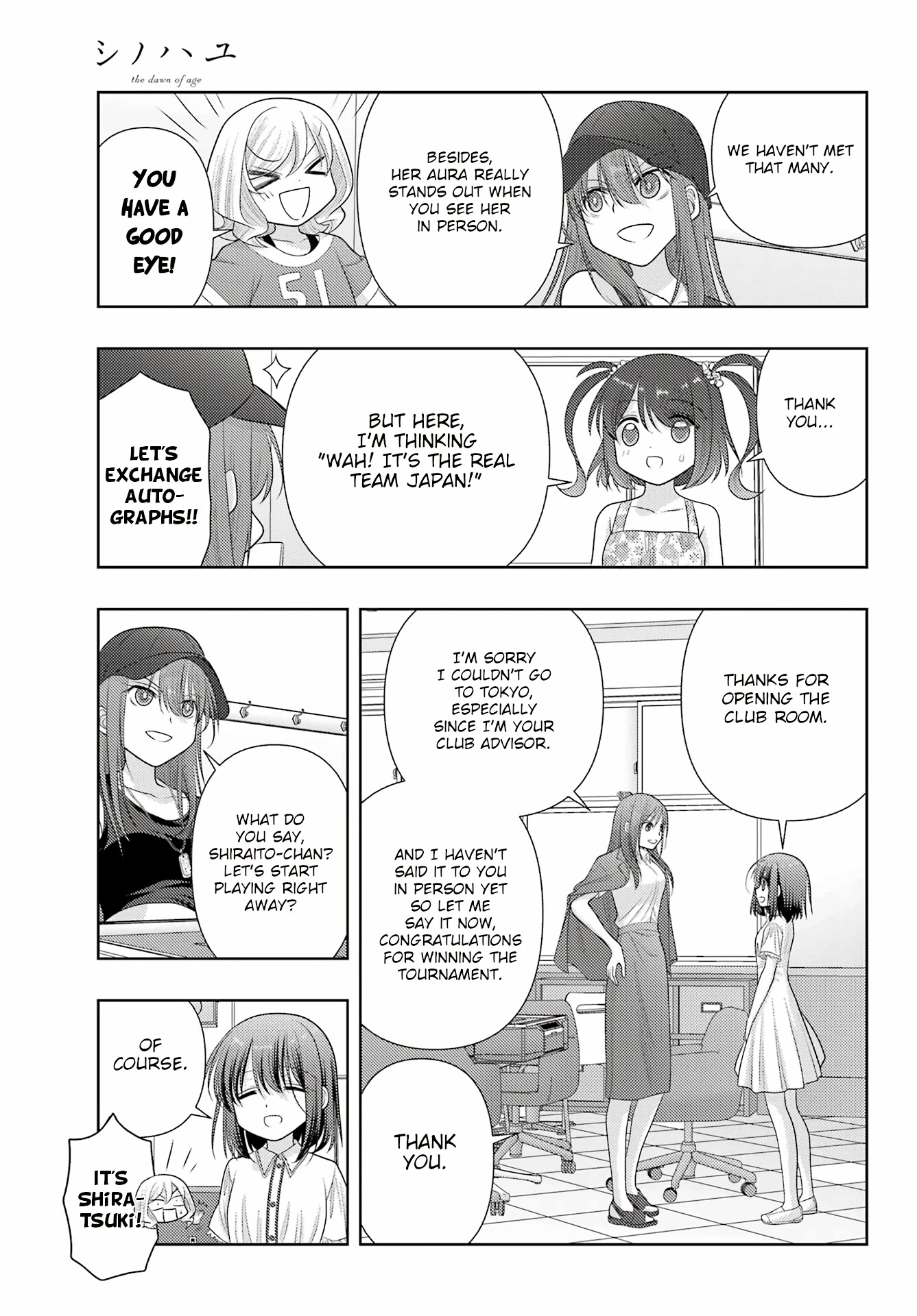 Shinohayu - The Dawn of Age Chapter 104 page 8 - Chapter 104: Coming 2