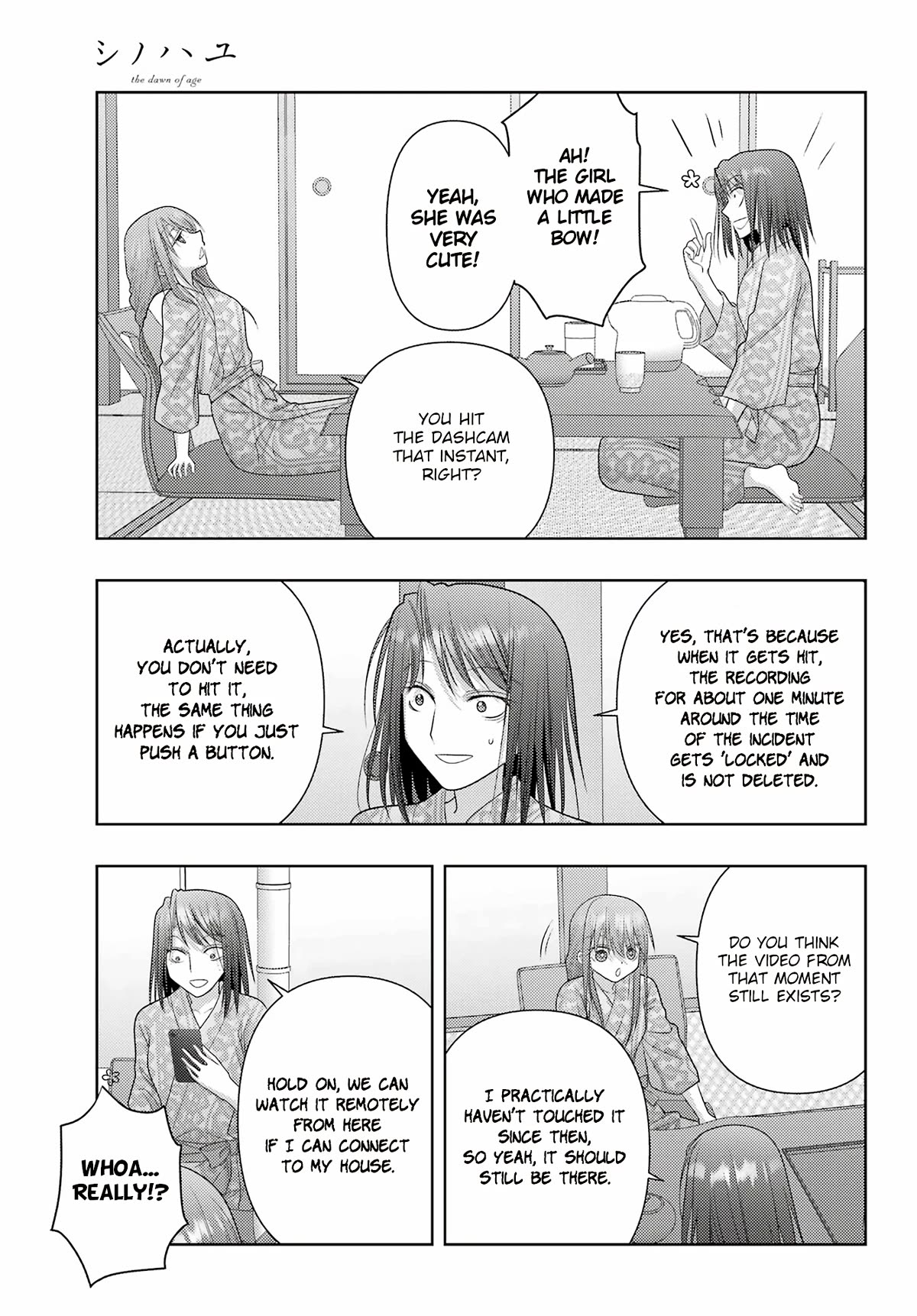 Shinohayu - The Dawn of Age Chapter 109 page 14 - Chapter 109: Dashcam