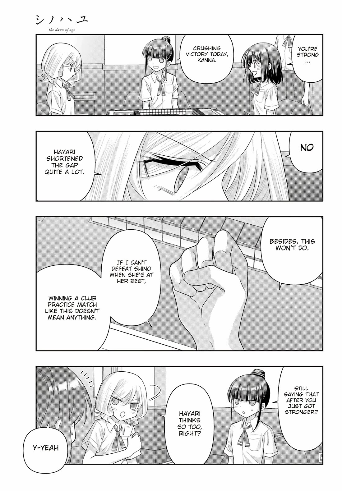 Shinohayu - The Dawn of Age Chapter 120 page 12 - Chapter 120: Like a Sparrow that Turned into a Clam
