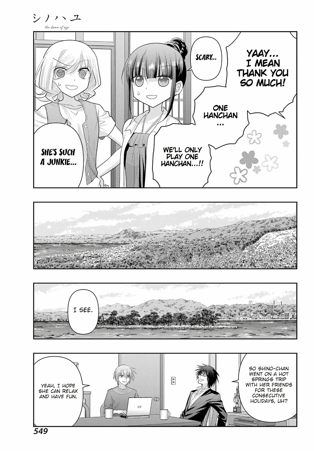 Shinohayu - The Dawn of Age Chapter 122 page 10 - Chapter 122: A little bird told me