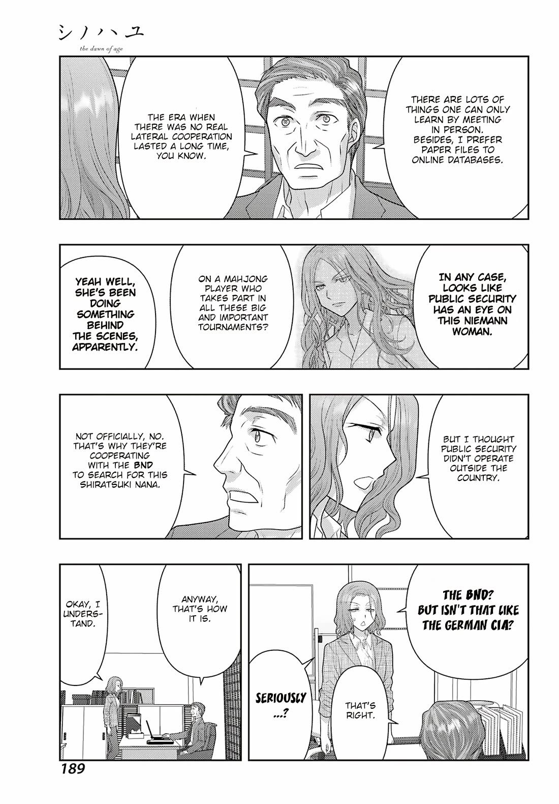 Shinohayu - The Dawn of Age Chapter 129 page 3 - Chapter 129: Public Security