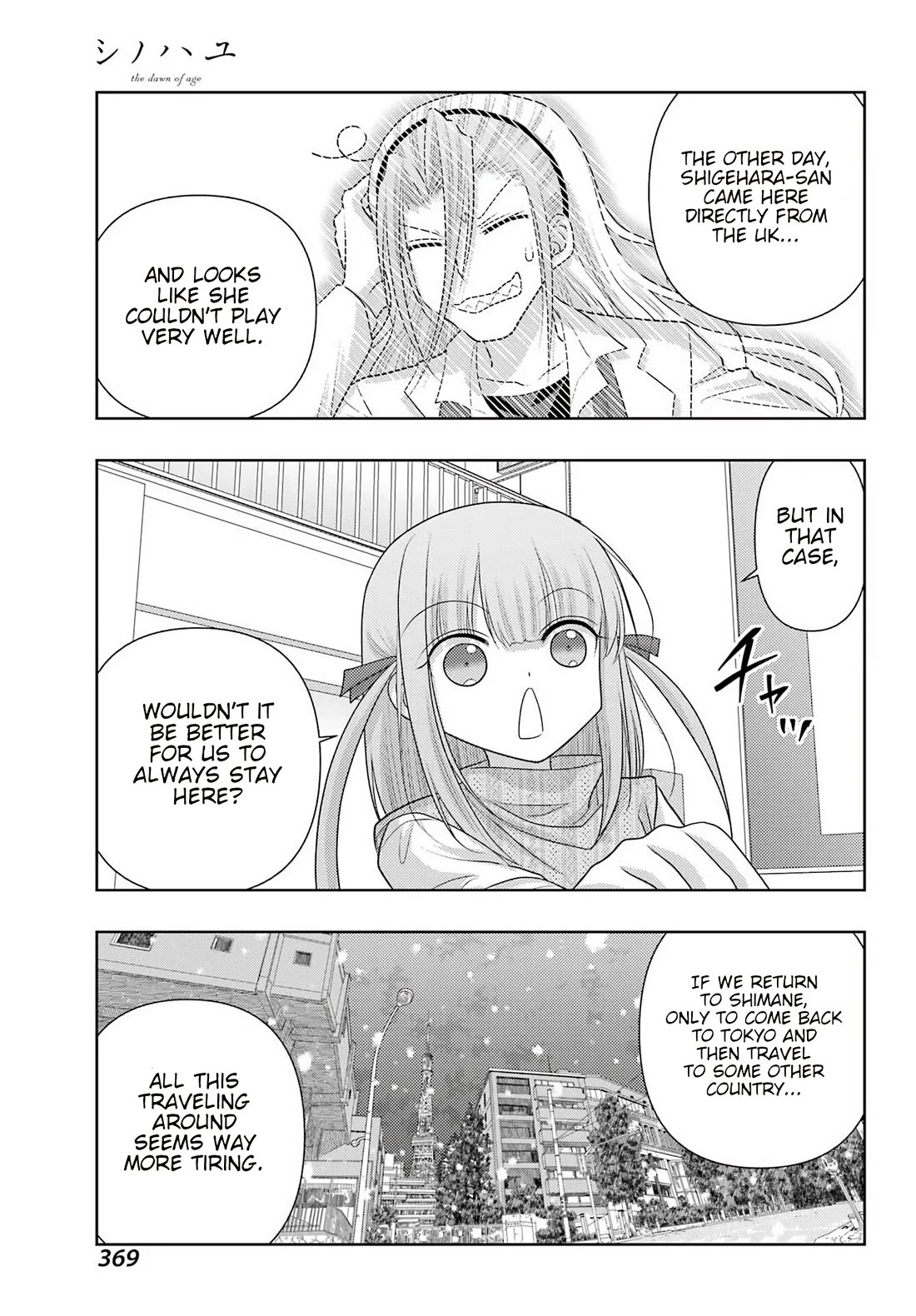 Shinohayu - The Dawn of Age Chapter 140 page 7 - Chapter 140: Winter Sparrow