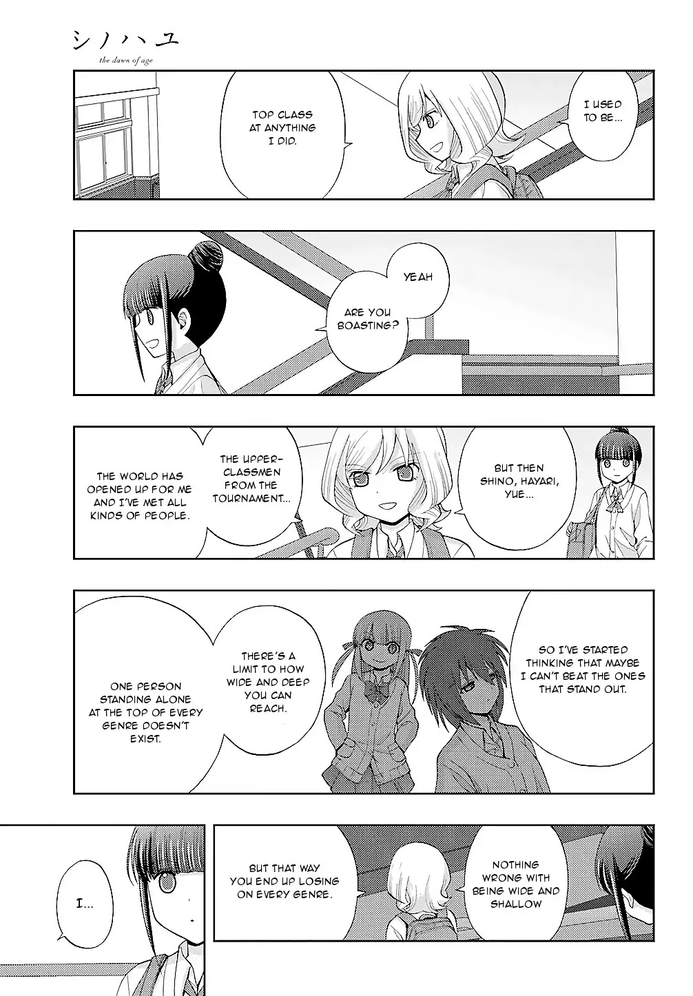 Shinohayu - The Dawn of Age Chapter 56 page 15 - Chapter 56: Jack of All Trades, Master of None