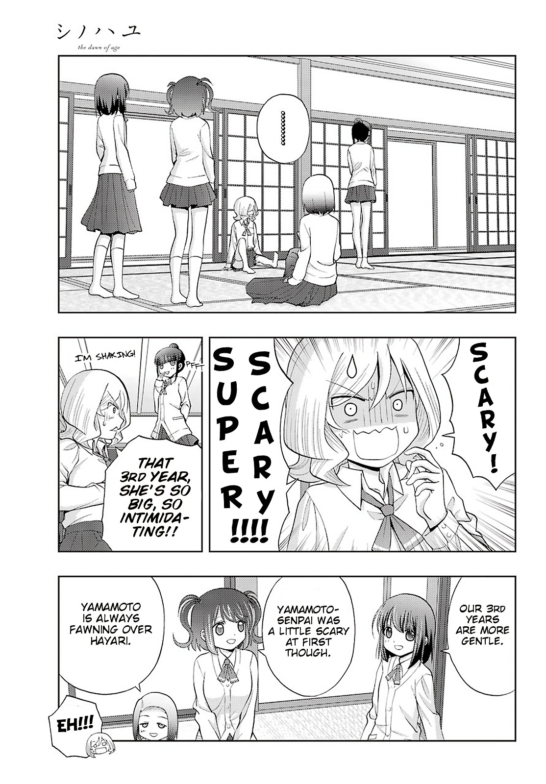 Shinohayu - The Dawn of Age Chapter 73 page 12 - Chapter 73: Joint Training Camp