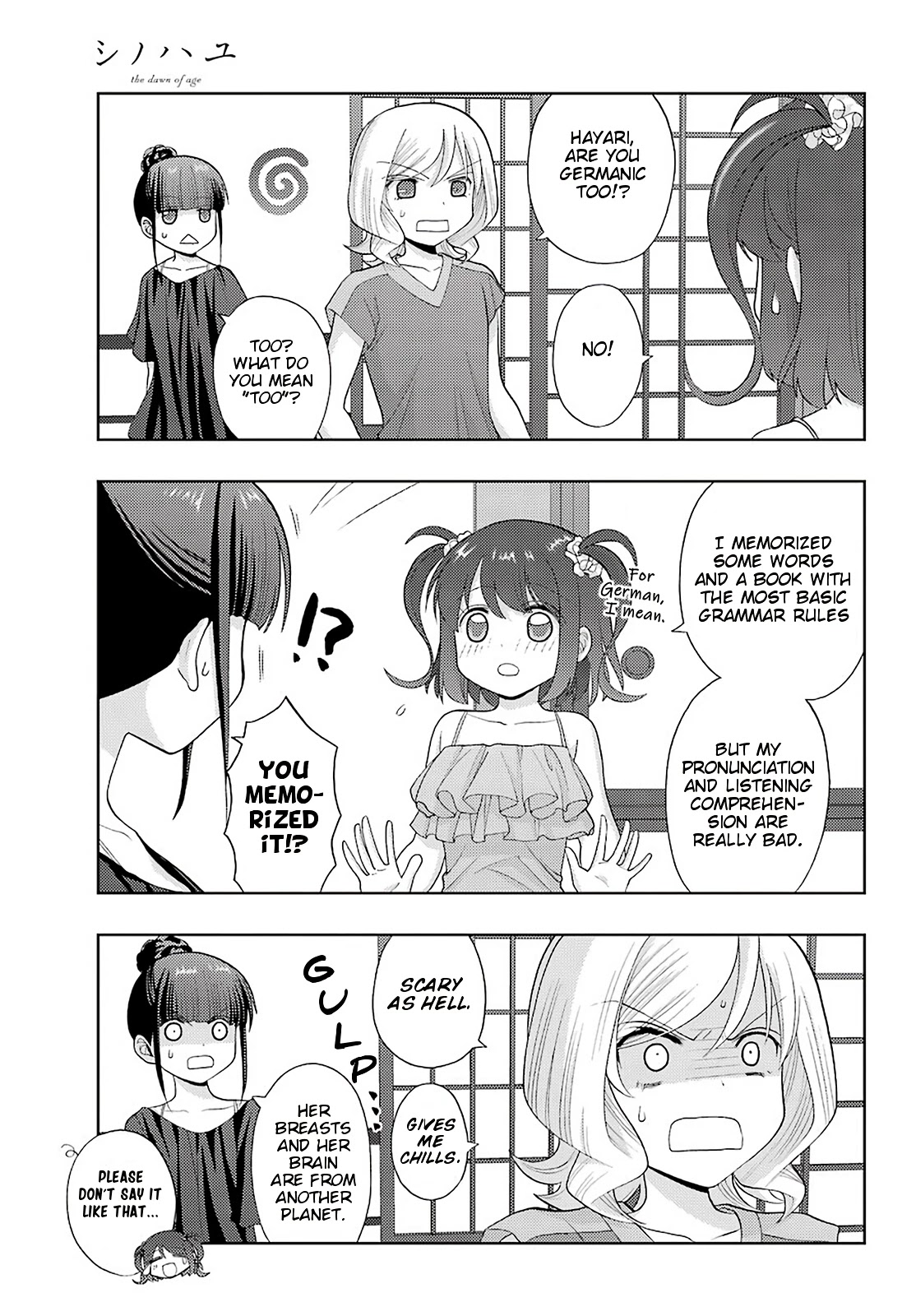 Shinohayu - The Dawn of Age Chapter 82 page 11 - Chapter 82: A Visit to Her Mother's Home