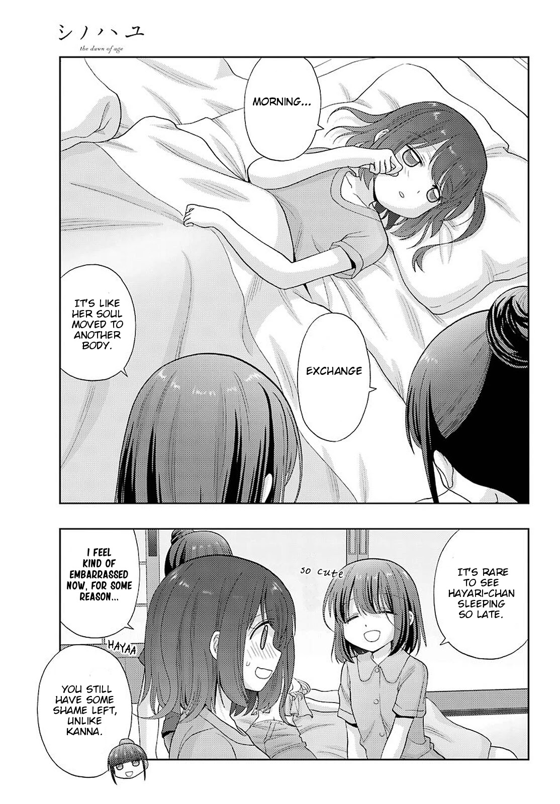Shinohayu - The Dawn of Age Chapter 86 page 10 - Chapter 86: Jogging