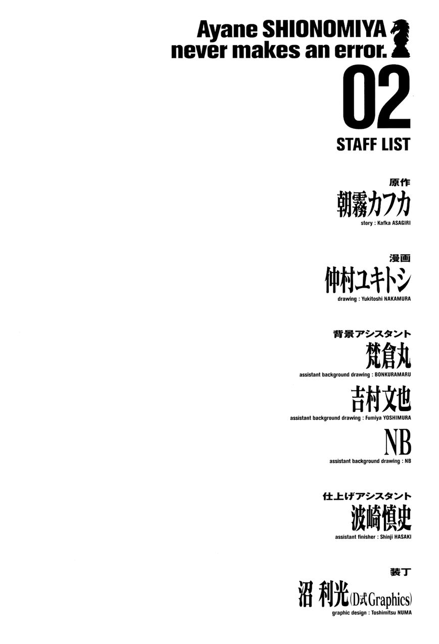 Shinomiya Ayane wa Machigaenai. Chapter 11 page 35 - Chapter 11 : 11th Move: Duelist (Second Half)