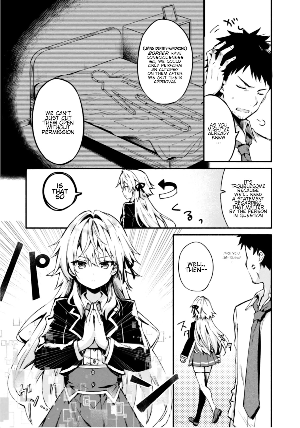 Shinomiya Kouta Still Can't Die -Border of the Dead- Chapter 1 page 10 - Chapter 1: My Regret to You
