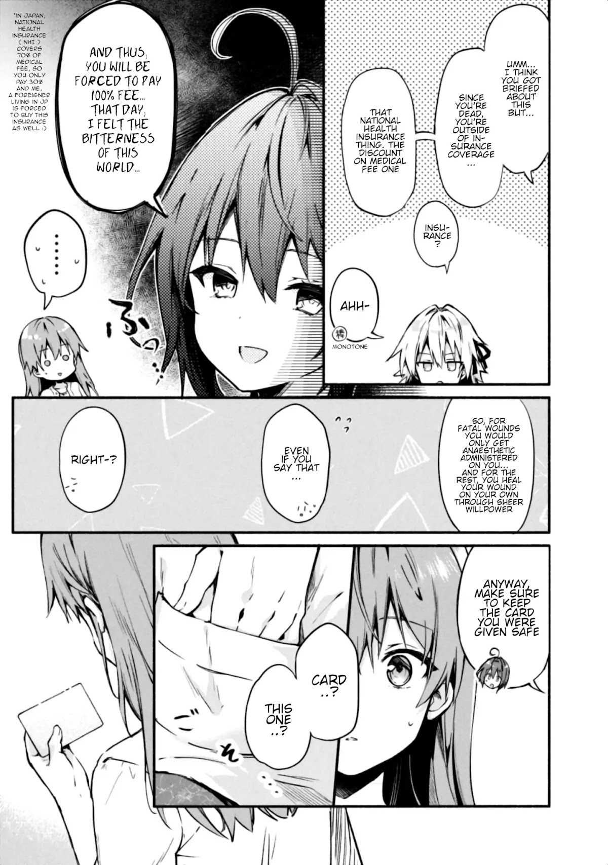 Shinomiya Kouta Still Can't Die -Border of the Dead- Chapter 1 page 16 - Chapter 1: My Regret to You
