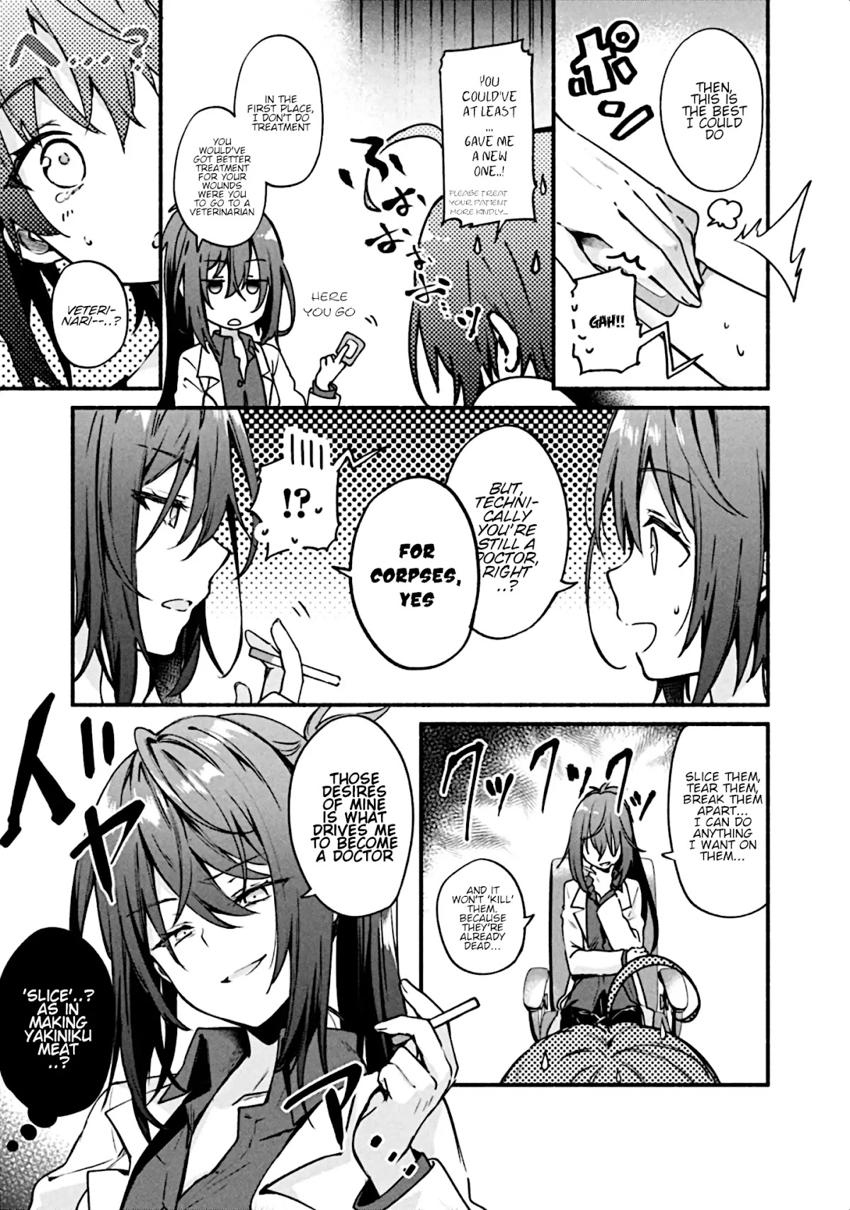 Shinomiya Kouta Still Can't Die -Border of the Dead- Chapter 2 page 10 - Chapter 2: Pretend Living
