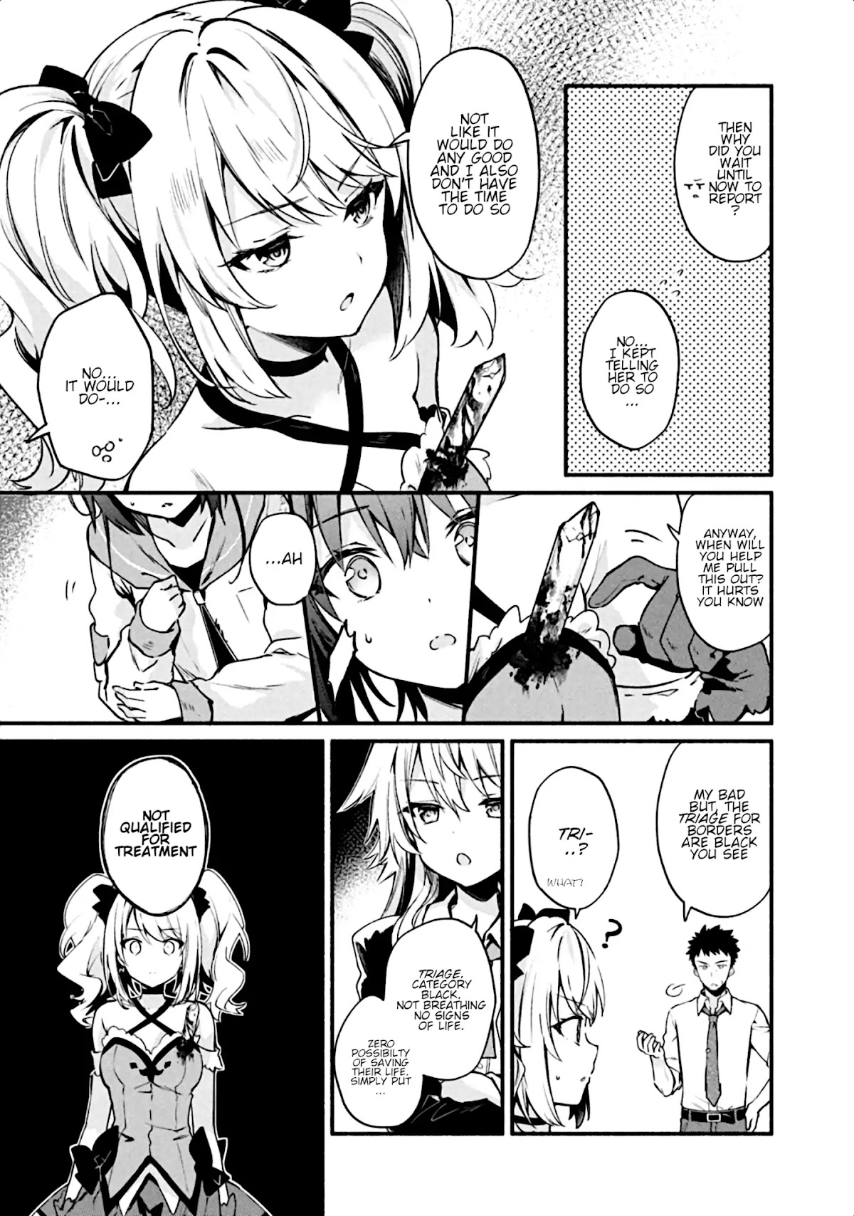Shinomiya Kouta Still Can't Die -Border of the Dead- Chapter 2 page 16 - Chapter 2: Pretend Living