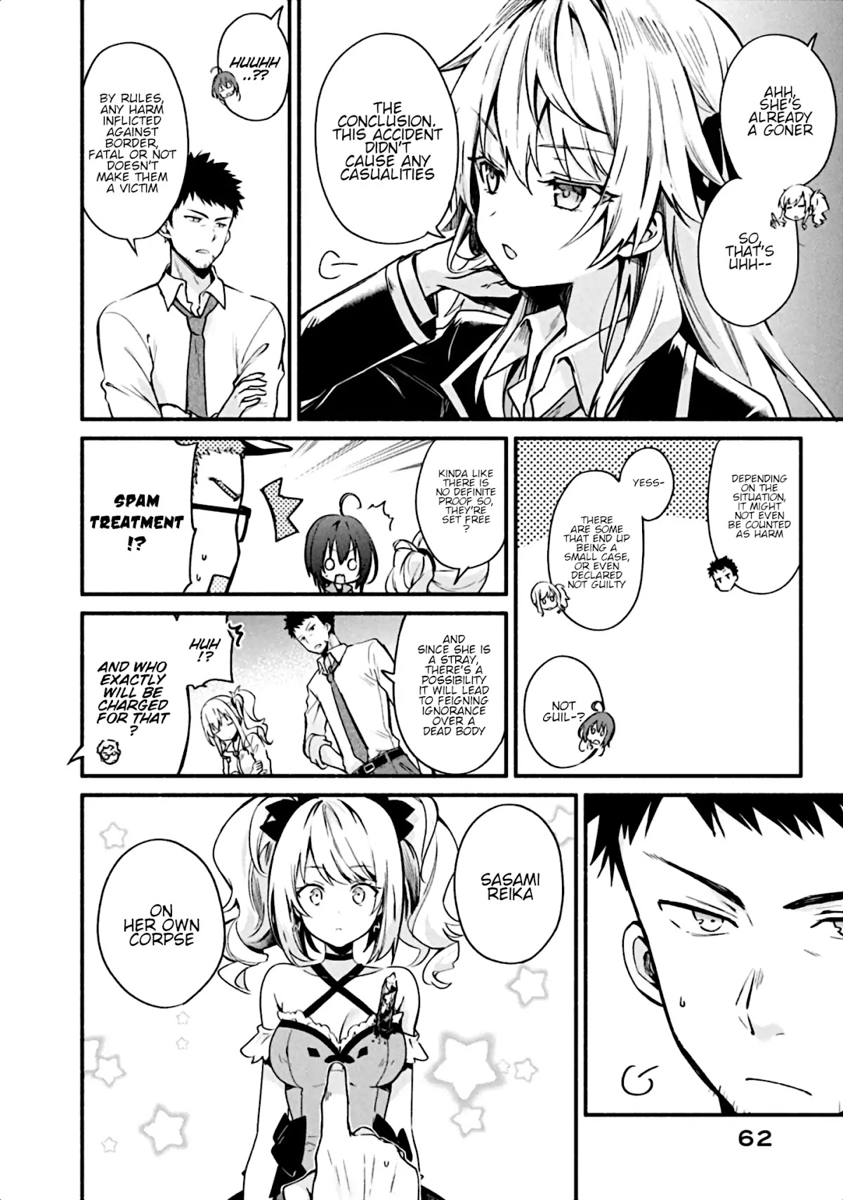 Shinomiya Kouta Still Can't Die -Border of the Dead- Chapter 2 page 21 - Chapter 2: Pretend Living