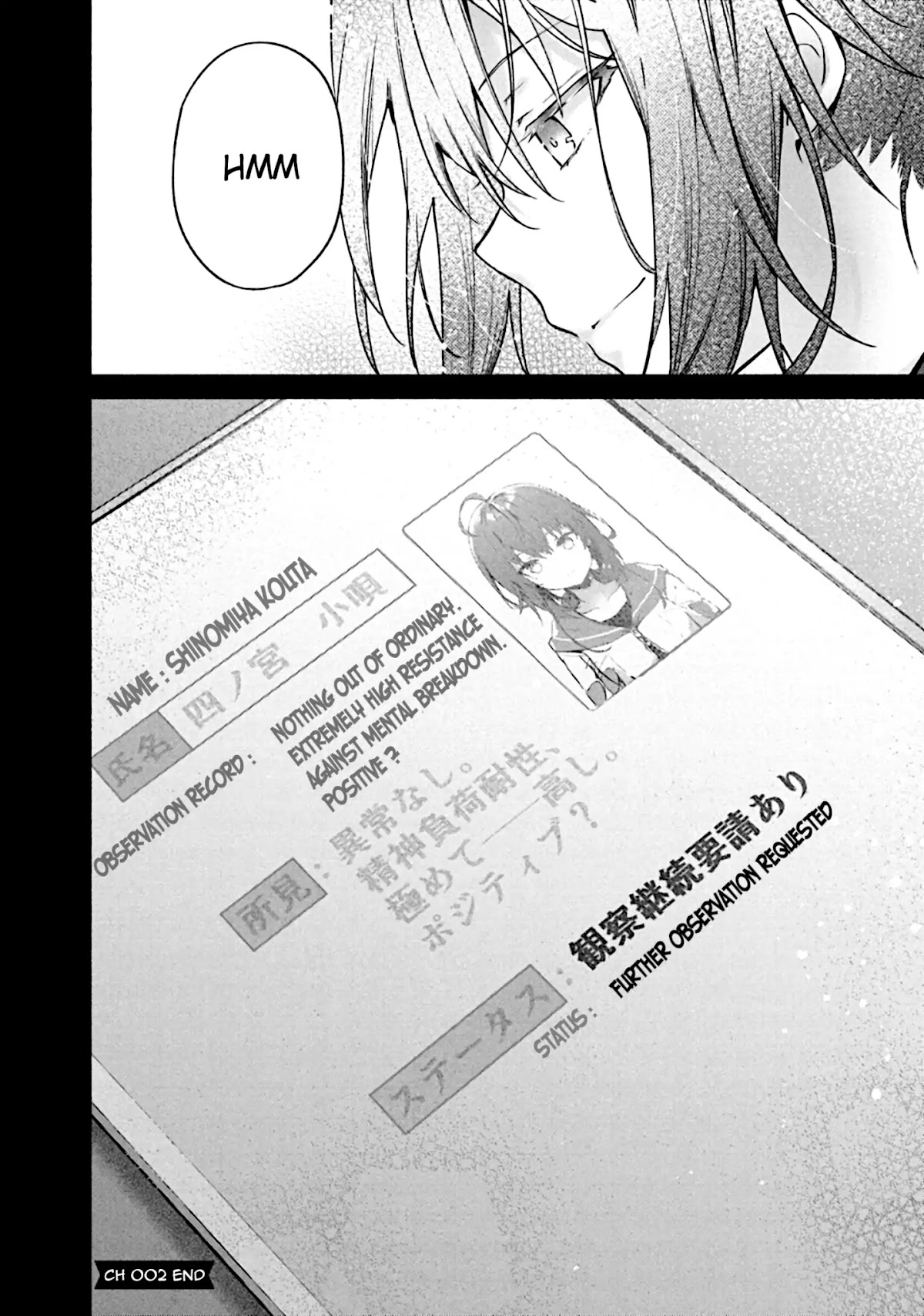 Shinomiya Kouta Still Can't Die -Border of the Dead- Chapter 2 page 41 - Chapter 2: Pretend Living
