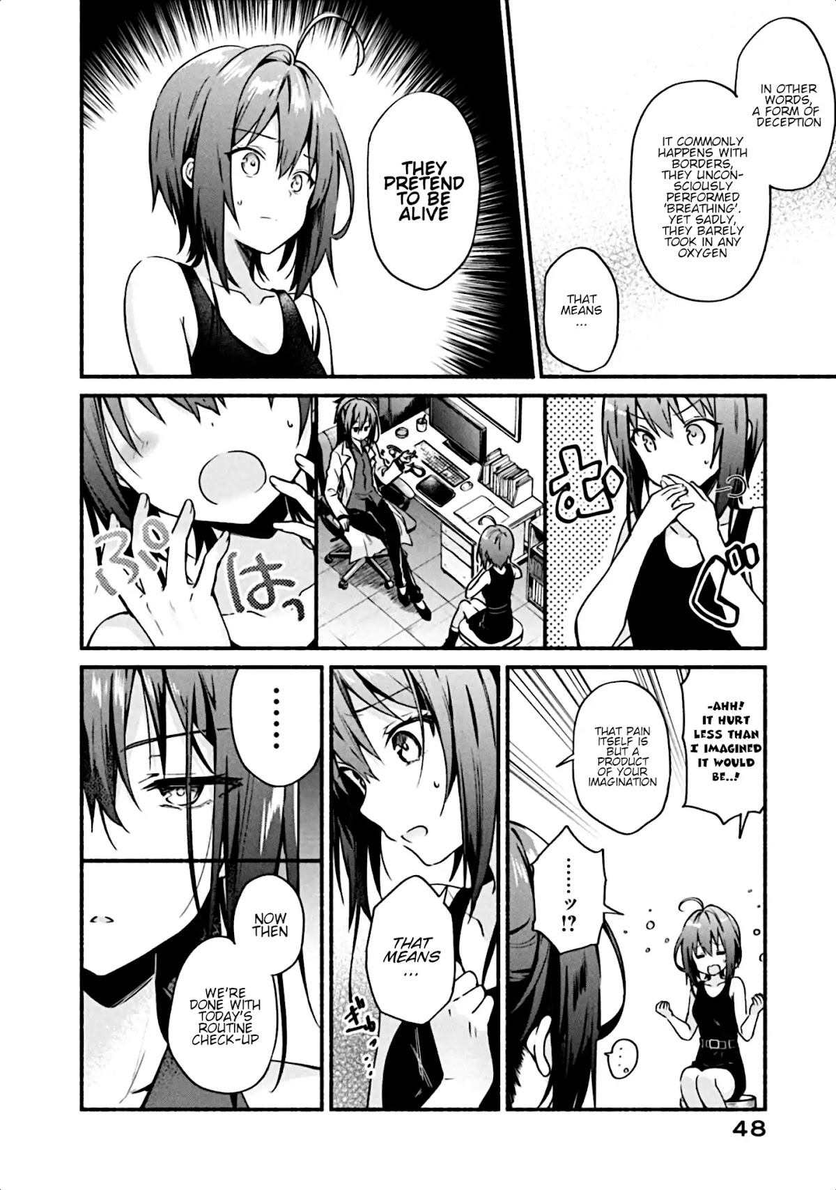 Shinomiya Kouta Still Can't Die -Border of the Dead- Chapter 2 page 7 - Chapter 2: Pretend Living