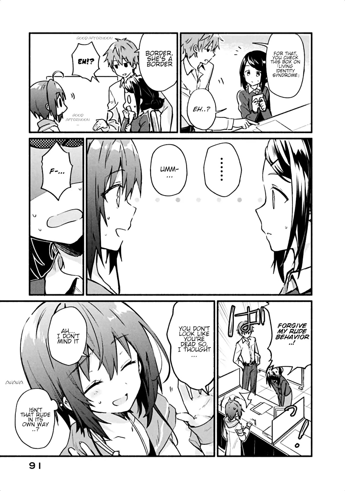 Shinomiya Kouta Still Can't Die -Border of the Dead- Chapter 3 page 10 - Chapter 3: An Enemy of An Enemy is An Ally