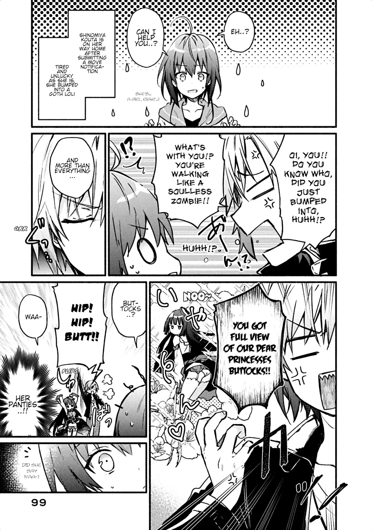 Shinomiya Kouta Still Can't Die -Border of the Dead- Chapter 3 page 18 - Chapter 3: An Enemy of An Enemy is An Ally