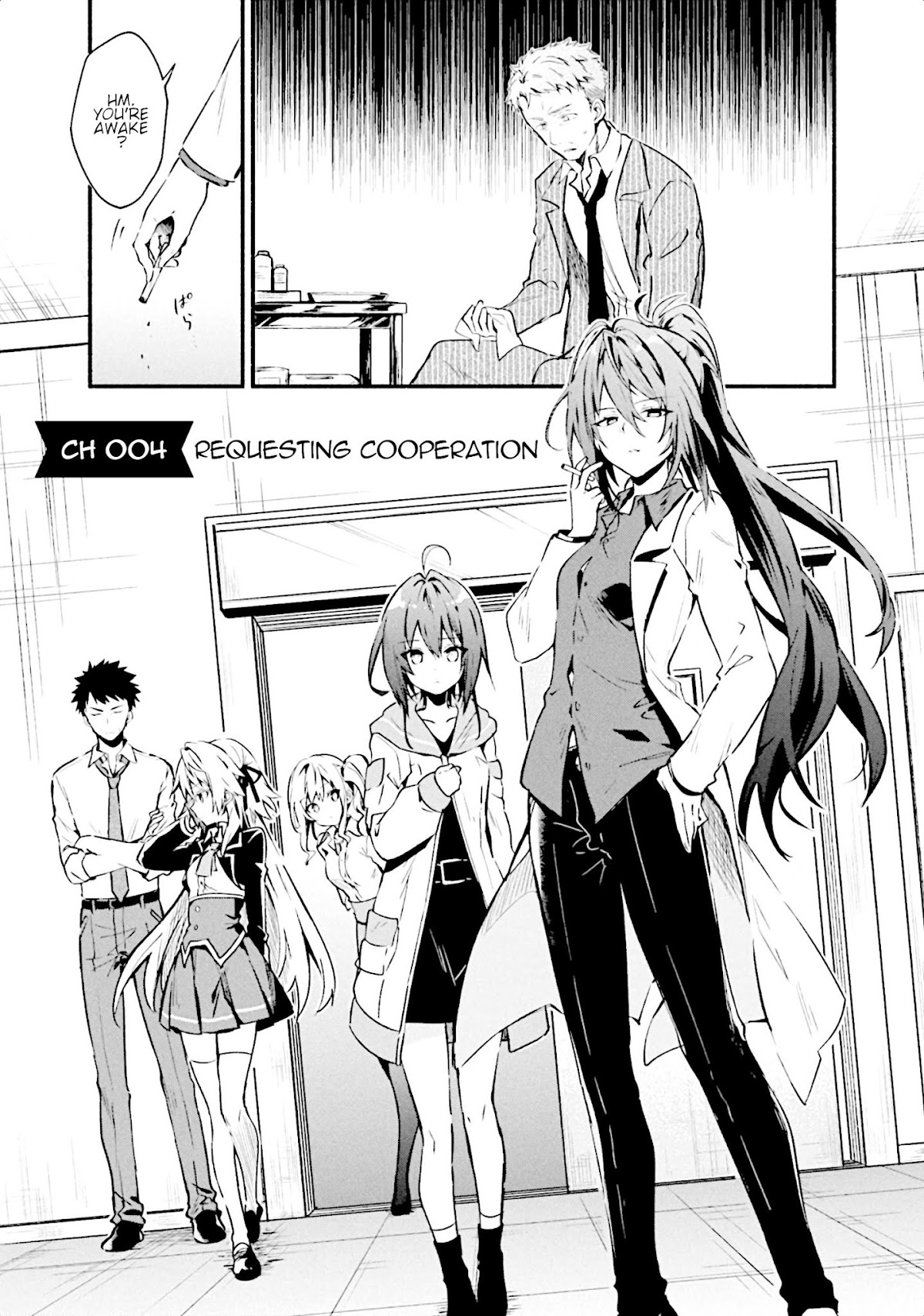 Shinomiya Kouta Still Can't Die -Border of the Dead- Chapter 4 page 2 - Chapter 4: Requesting Cooperation
