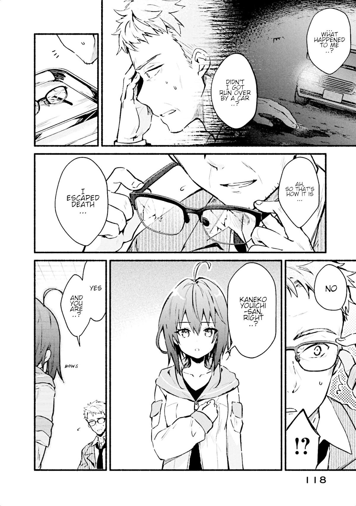 Shinomiya Kouta Still Can't Die -Border of the Dead- Chapter 4 page 3 - Chapter 4: Requesting Cooperation