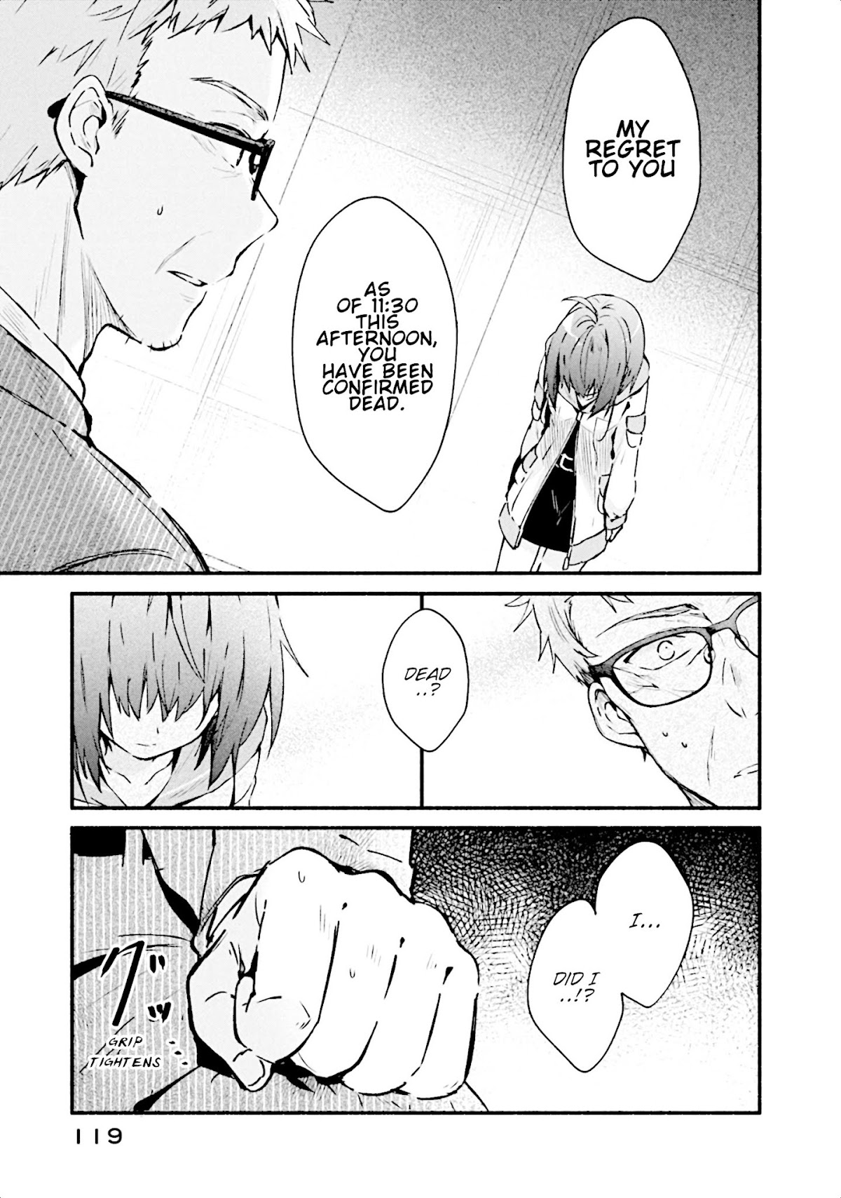 Shinomiya Kouta Still Can't Die -Border of the Dead- Chapter 4 page 4 - Chapter 4: Requesting Cooperation