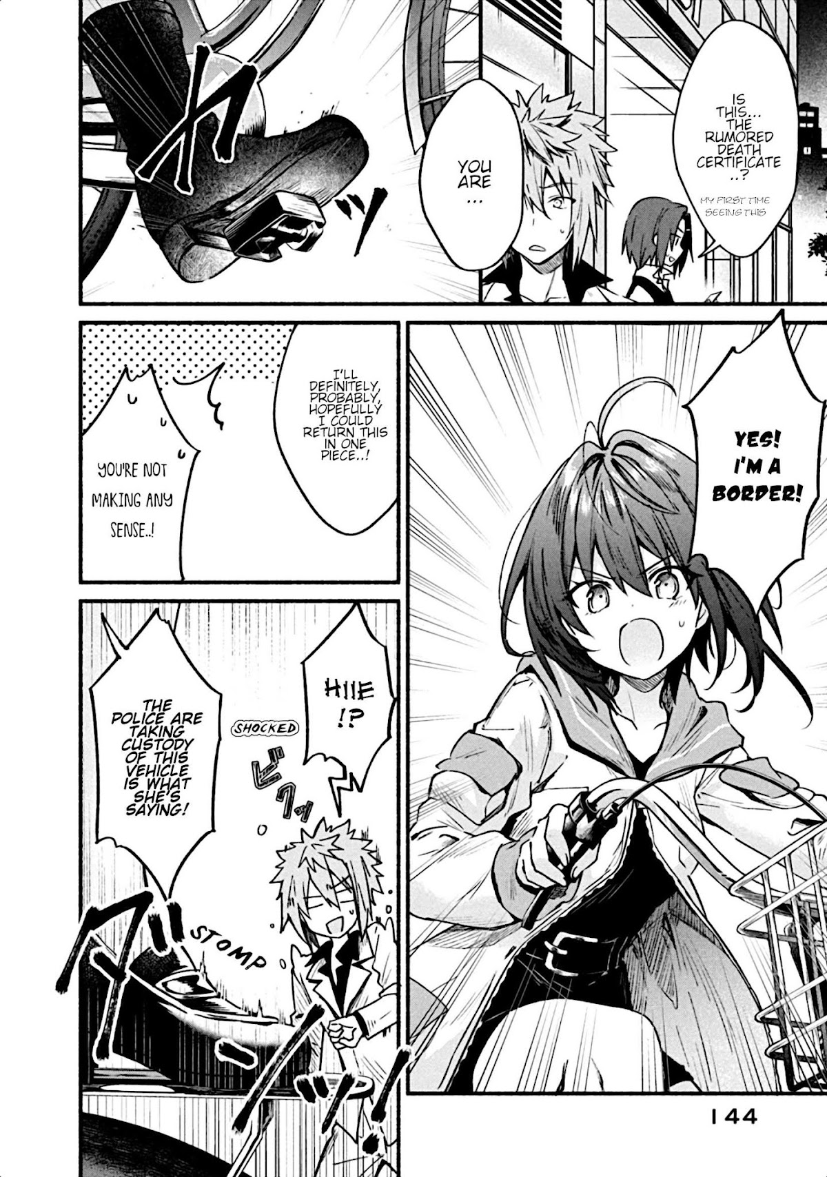 Shinomiya Kouta Still Can't Die -Border of the Dead- Chapter 5 page 3 - Chapter 5