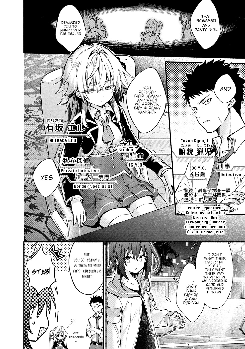 Shinomiya Kouta Still Can't Die -Border of the Dead- Chapter 6 page 9 - Chapter 6