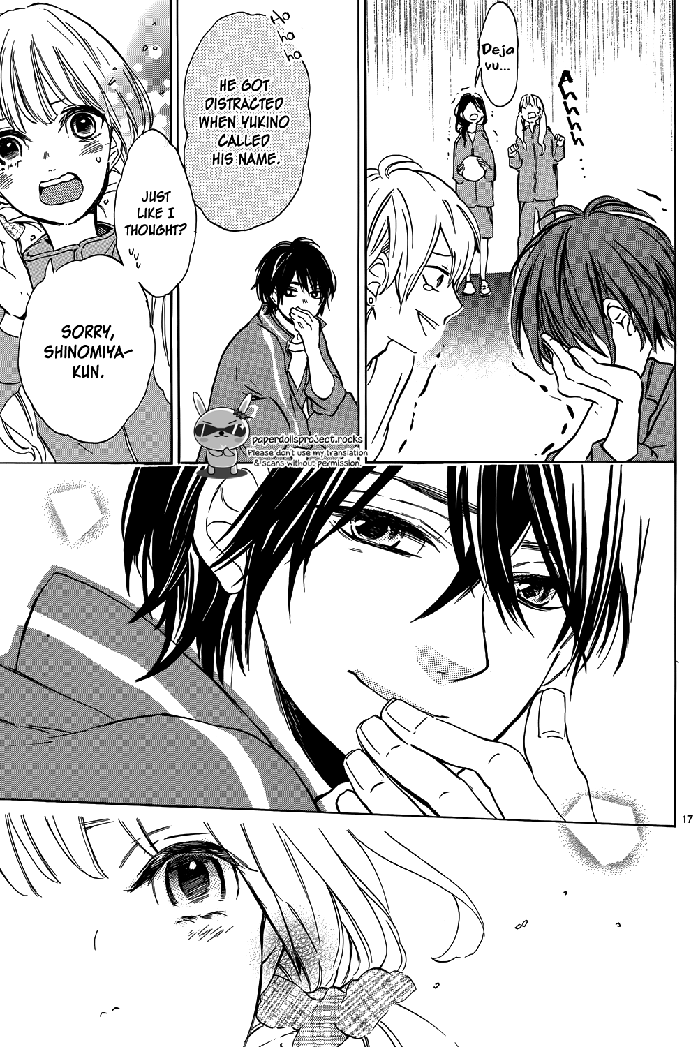 Shinomiya-kun no Sekai ga Owatte mo Chapter 2.2 page 19 - Chapter 2 v2 : The dog is cute and popular?!