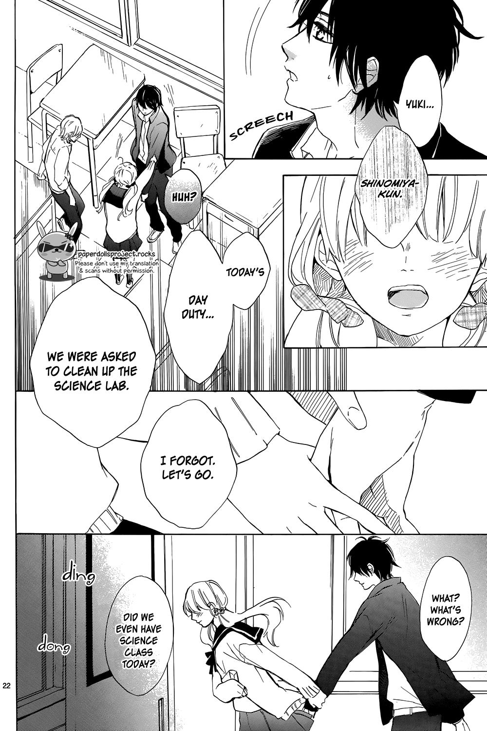 Shinomiya-kun no Sekai ga Owatte mo Chapter 2.2 page 24 - Chapter 2 v2 : The dog is cute and popular?!