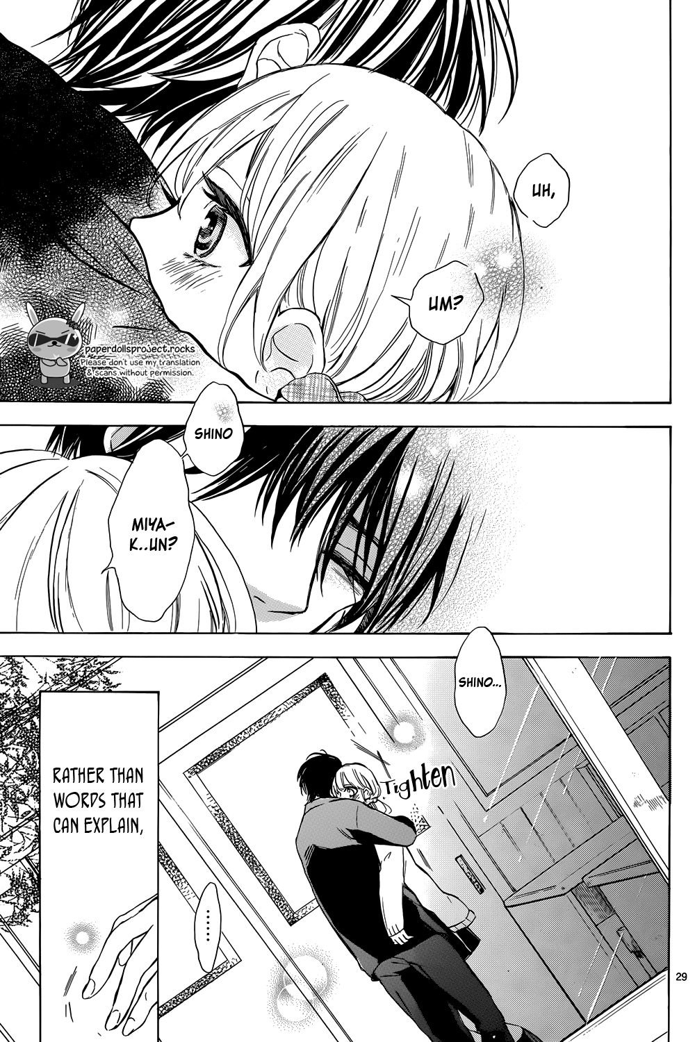 Shinomiya-kun no Sekai ga Owatte mo Chapter 2.2 page 31 - Chapter 2 v2 : The dog is cute and popular?!