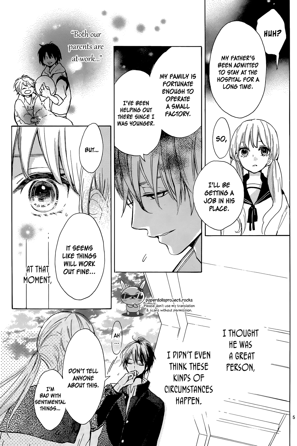 Shinomiya-kun no Sekai ga Owatte mo Chapter 2.2 page 7 - Chapter 2 v2 : The dog is cute and popular?!