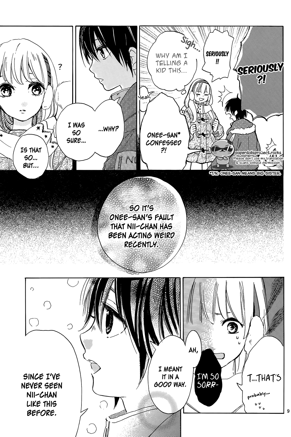 Shinomiya-kun no Sekai ga Owatte mo Chapter 3.2 page 11 - Chapter 3 v2 : The end.