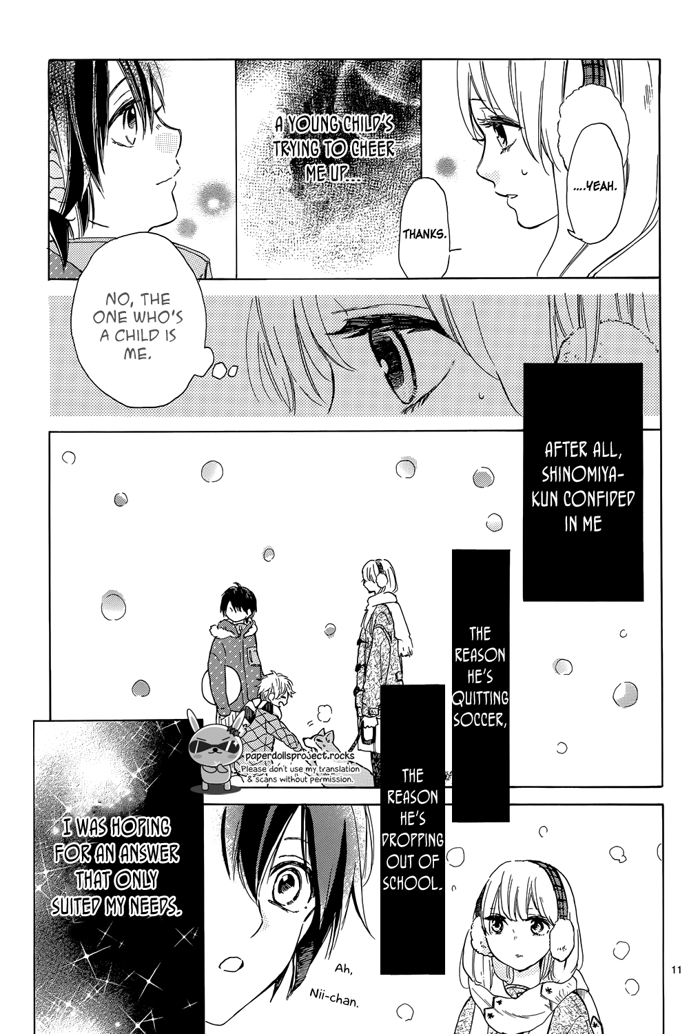 Shinomiya-kun no Sekai ga Owatte mo Chapter 3.2 page 13 - Chapter 3 v2 : The end.
